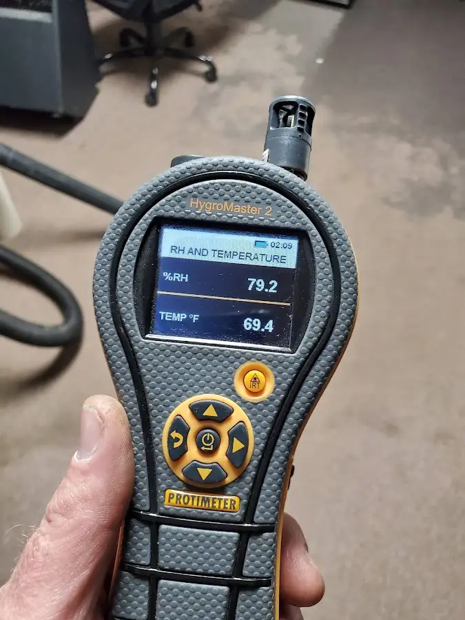 Moisture meter humidity assessment for Mold Remediation & Removal in Paulsboro